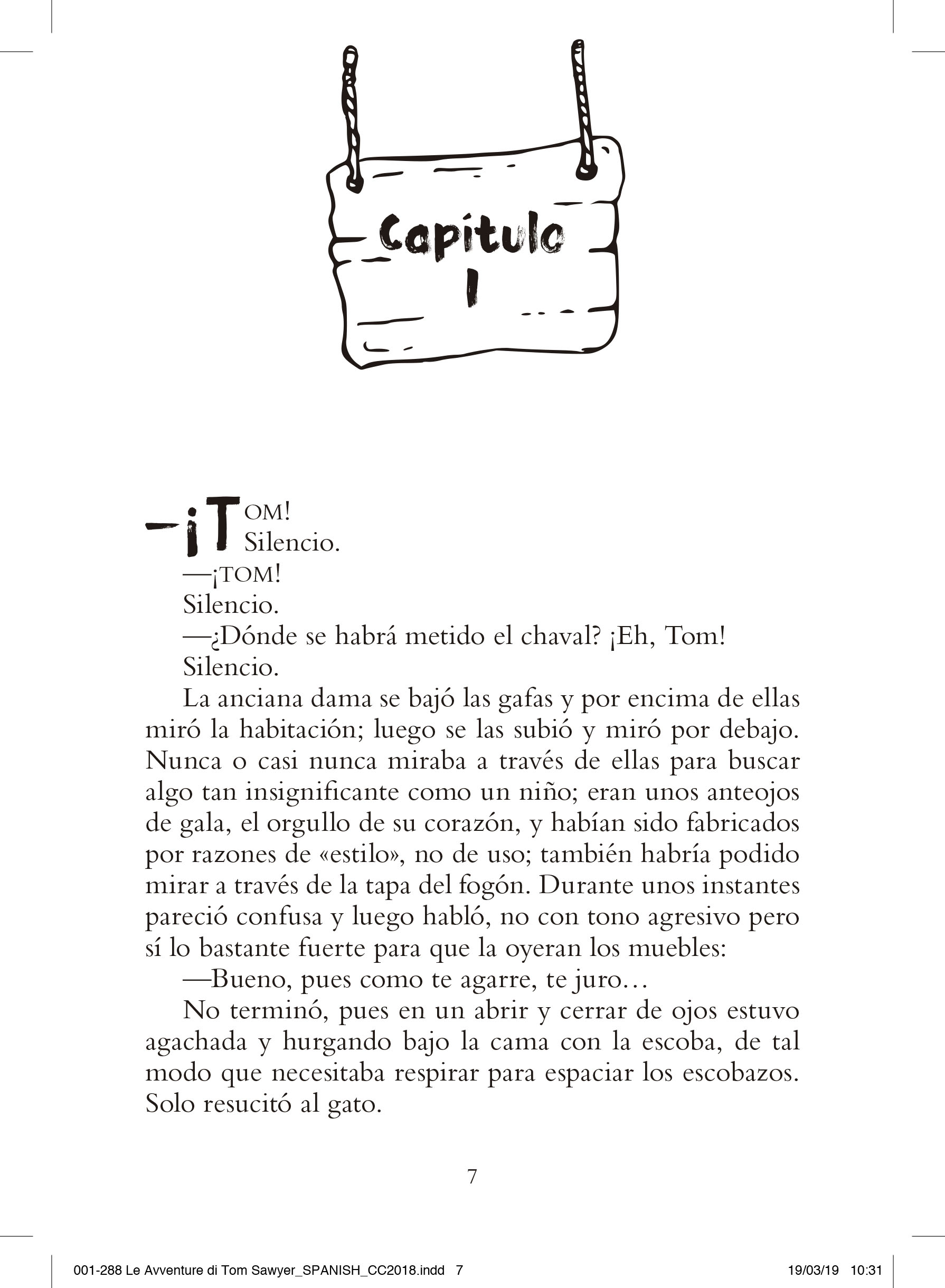 001-288 Le Avventure di Tom Sawyer_SPANISH_CC2018.indd