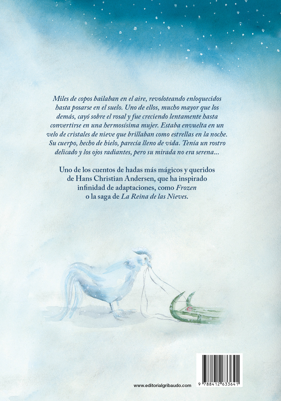 COVER La Regina delle Nevi CC2023 TRASERA