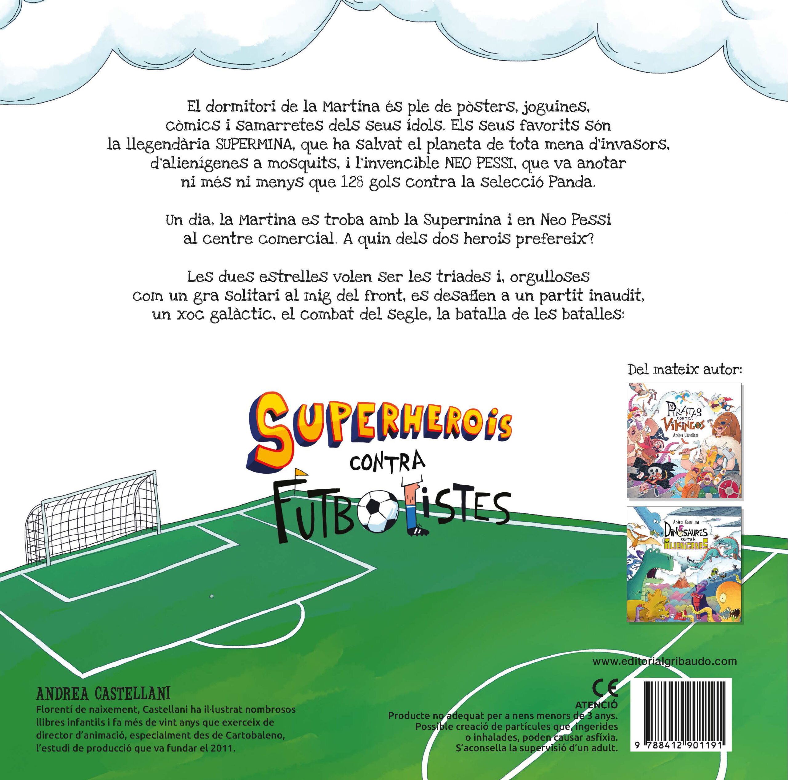 TRASERA Calciatori contro Supereroi CAT CC2025